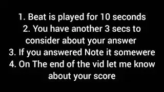 Guess the song by beat [Lil Peep version]