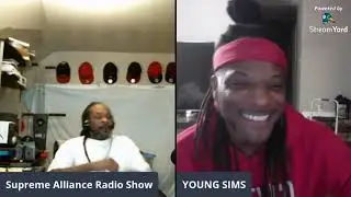 Supreme Alliance Radio Show interview with hip hop artist Bpa Simms Young Sims