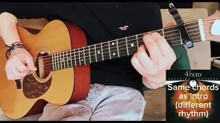 ‘Les Fleur’ 4hero - Guitar Tutorial (Standard - Capo 1)