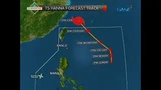 Bagyong Hanna update as of 5:45 p.m. (August 4, 2019) | 24 Oras