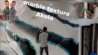 VENETIAN PLASTER INDIA😲 marble design texture mirror effect  design stucco effect #texture #viral