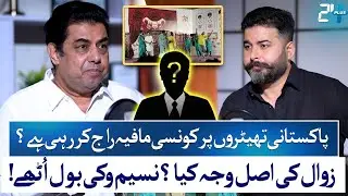 Which Mafia Rules Pakistani Theatres ? | Naseem Vicky | Zohaib Saleem Butt | 24 Plus