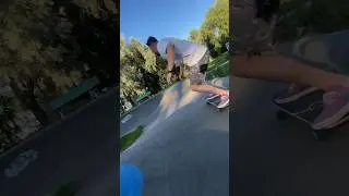 Smoothstar skatesurf on pumptrack #smoothstar #pumptrack