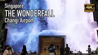 The Wonderfall - newest iconic landmark at the world's best airport - Changi Airport