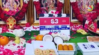 VIDEO  Vijay's CUTE smile  Thalapathy 63 Pooja   Kalpathi S  Aghoram, S Ganesh &