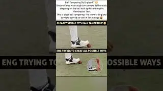England Player Attempt Ball Tampering 😲🥵