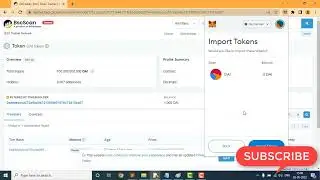 How to import a tokens in metamask | Metamask