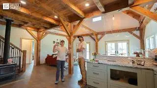 He Built His Family a Timber Frame Home by Hand | Urge to Build