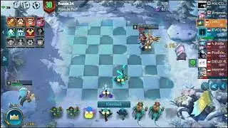 Chess Rush - Combo Warior Human Masih OP