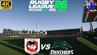 St George Illawarra Dragons  Vs Penrith Panthers Round 27 - 6/9/25 Rugby League 26 #rugbyleague26
