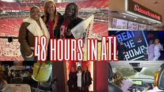 COME WITH ME TO ATLANTA FOR 48 HOURS (bestie bday, atl falcons game, lenox mall, and more)