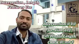 Intersection Features in CMM Machine &ndash; How to Measure Points, Lines & Angles 📖📚✍️✏️