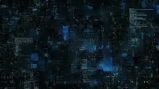 Abstract Square Digital Technology Background