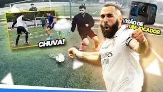 JOGUEI NA CHUVA NA VIS&Atilde;O DO BENZEMA NO REAL MADRID!