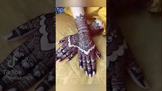 back hand mehndi design 2026 #backhandmehndidesign #mehendidesign2026 #hennadesign #brridalstunni g