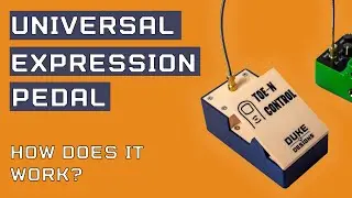 Toe-N Control by Duke Designs: An Expression Pedal for Every Pedal | Guitar Pedal on Etsy