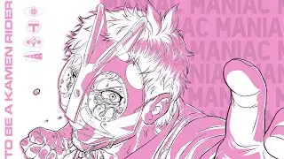 Maniac Rider [Tojima Wants to be a Kamen Rider x Carpenter Brut mashup]