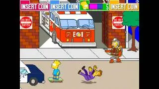Arcade Classics: The Simpsons Arcade Game: Bart Stage 1: Downtown Springfield