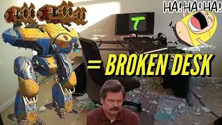 [WR] War Robots TONY WR Freaks Out Breaks Desk Winning Sharanga Titan Black Market Opening Unboxing