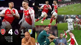 Dibu Martinez tonbe fò vs arsenal Sak fé dibu pran tout gol sa yo/city pedí bagay la si se konsa