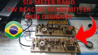 SIX METER CW BEACON TRANSMITTER - NEW DESIGNER