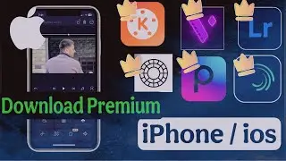 Alight motion in iPhone | picsart pro ios | Lightroom in iPhone | kinemaster ios | motion ninja ios