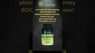 Cell Block 80 Black Friday BOGO50 sale!