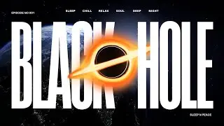 [BLACK HOLE] A Calm Journey Around a Black Hole | Sleep Story | Relax | Calm | Chill | Bedtime |