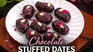 🌙Ramzan Special 😍 Chocolate Stuffed Dates | Easy & Delicious | iftar special recipe 