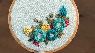 Hand Embroidery Love / Cute Mini Embroidery Hoops ❤️ Gossamer