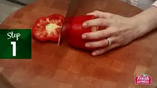 How to Seed & Chop a Bell Pepper - Fresh Express Salads