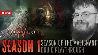Diablo 4 Season 1 Hardcore Druid Landslide Leveling !build | Hanging with Friends