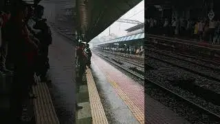 Mumbai Rain Vikhroli railway station