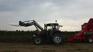 SOLMAX STEEL AGCO- PROFESSOR BEAN HARVESTING MACHINE
