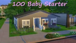 Sims 4 100 Baby Challenge Starter Home