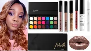 KARITY LIQUID LIPSTICKS & LIP GLOSSES|KARITY EYESHADOW PALETTE| BEST EYESHADOW PRIMERS 2020 ♡