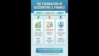 Accounting & Finance MASTERCLASS - Assets, Liabilities & Equity Explained. #AccountingBasics.