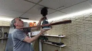 42&rdquo; Ceiling Fans with Light, Wood Ceiling Fans with 3 Blade and Down Rod, Remote Control, 6 Speed