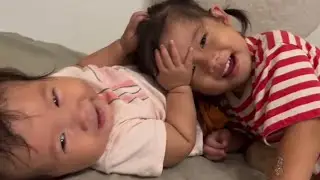 姐姐找到妹妹的笑穴了🥰🥰💗😘😘Mi2y9m Ce7.5m