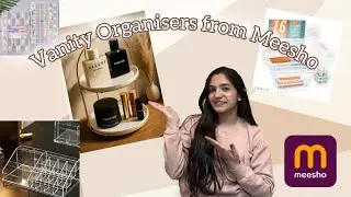 Affordable Vanity Organisers for your Dressing area | Makeup Organisers | Meesho