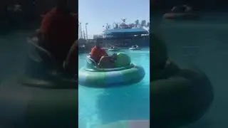 Now at the bumper boats Boomers Irvine