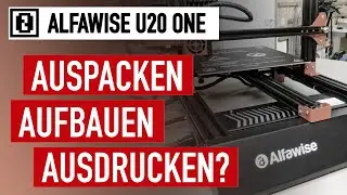 Günstiger 3D Drucker Alfawise U20 One • Kann der was?