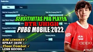 Sensitivity BTR UHIGH⚡Sensitivitas Pubg Mobile Terbaik | Sensitivitas Pubg Mobile Part 4