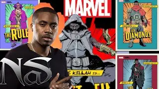 MARVEL COMICS  + HIP HOP | Nas | Mobb Deep | Ghostface | Raekwon | Big L