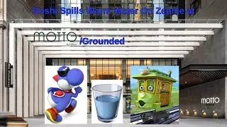 Boshi Spills Warm Water On Zephie at Motto by Hilton/Grounded