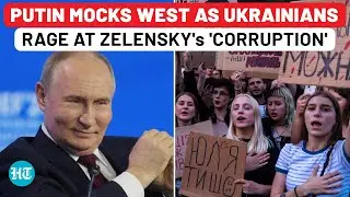 Putin Mocks West As Ukrainian People Protest Zelensky's&nbsp;'Corruption': Russia's Jibe After Trump Hint