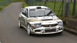 Pablo Fanjul - Carmen María en el rallysprint de Llanera 2024| Mitsubishi Lancer EVO