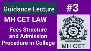 MH CET Law -  Fees Structure and Admission Process in College