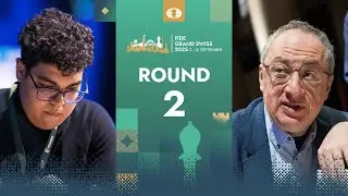 🇦🇿 Aydin Suleymanli vs Boris Gelfand 🇮🇱 | FIDE Grand Swiss 2025 | Round 2 | Board 8