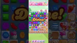 Candy Crush Saga Level 21207 complete + *OVNI + 4 MOVIMIENTOS* (nivel 21207)